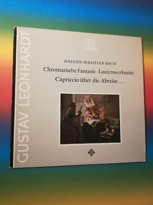 LEONHARDT  Das alte werk BACH Konzert LP/L606