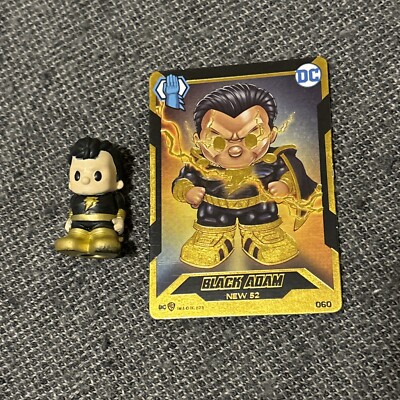 Ooshies DC Comics Black Adam Chase Rare Gold PLUS Rare