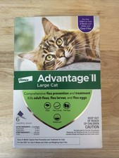 Advantage II Adult Large Cat 9 Pounds And Over 6 Doses Topical Flea Prevention