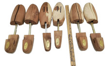 3 Pairs Allen Edmonds  Nordstrom Cedar Shoe Trees Men's XXL Aromatic Lot of 6