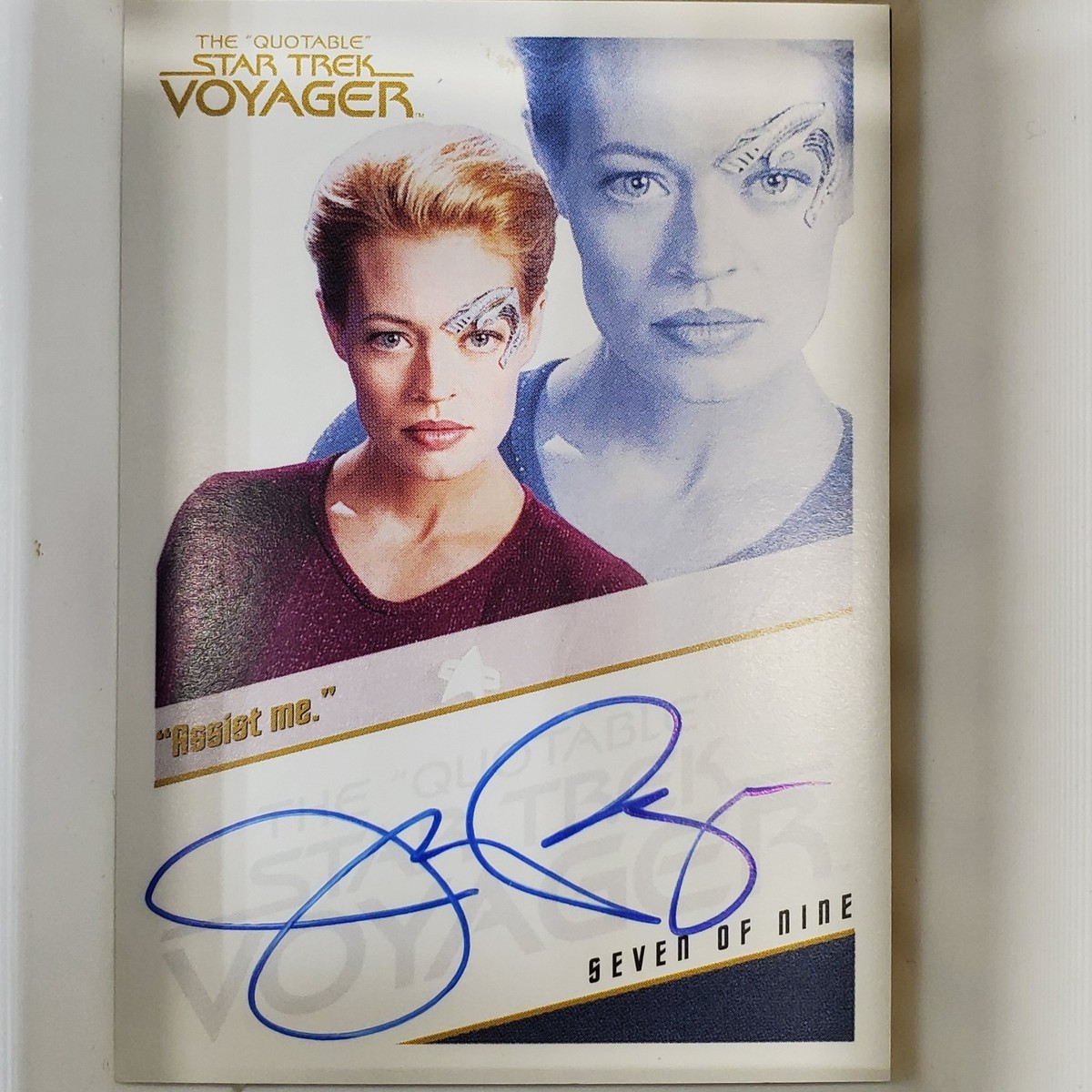 Original Star Trek Voyager Rittenhouse Autograph Trading Cards