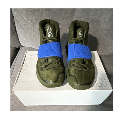 Nike Kyrie 6 Men's Mid-Top Basketball Sneakers Green Blue CT1019-991