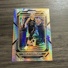 2023 #66 Karlie Samuelson WNBA Panini Prizm Basketball Hyper Prizm Sparks