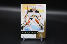 2021-22 Upper Deck SP Hockey Jhon Gibson #R63 Gold Anaheim Ducks /100