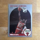 NBA Hoops 1990-91 Michael Jordan #65 Chicago Bulls Base Set Card