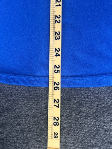 Xersion T-Shirt Damen XL Blau 100% Polyester V-Ausschnitt Kurzarm Pullover - Bild 6 von 6