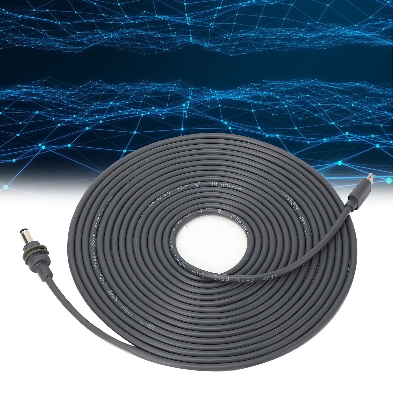 ⊹USB C To DC Power Cable For Mini Dish Antenna 100W Type C Input To Water Proof