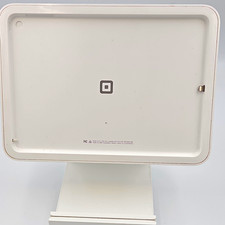 Square Stand S089 Freestanding White Desktop Tablet Stand for 9.7 in iPad