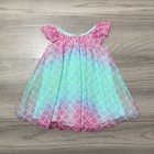 NEW Boutique Baby Girls Dress Lot Size 2T Mermaids Tie Dye Unicorn ABC — photo 6