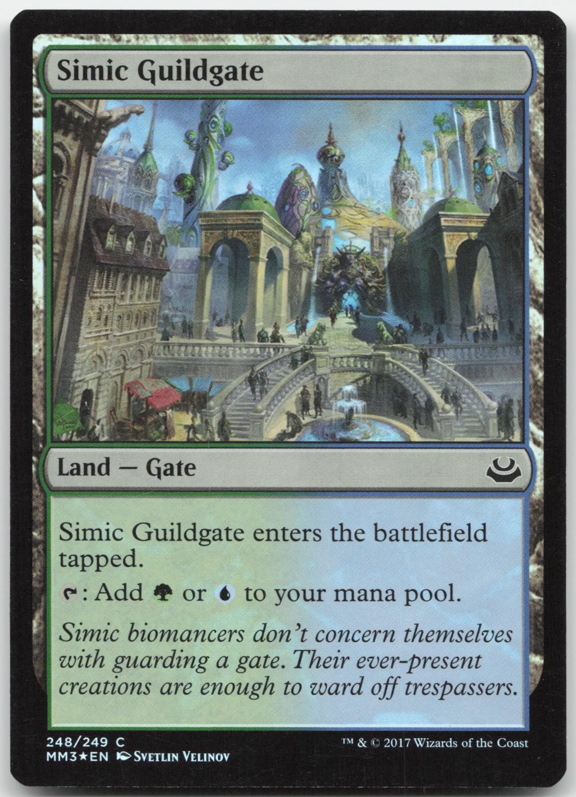 Simic Guildgate - Modern Masters 2017 - Foil Common - Magic: The Gathering
