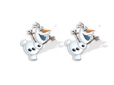 Olaf Skating-Handmade Stud Earrings approx 0.25 Inches 