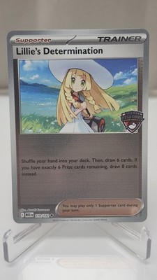 Pokémon Mega Evolution Lillie's Determination Regional Championships Rev. Holo 