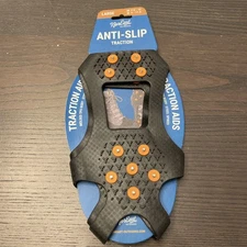 NorEast Outdoors Anti Slip Traction Ice Cleats Size Large (M 7.5/10 W 9/11.5)