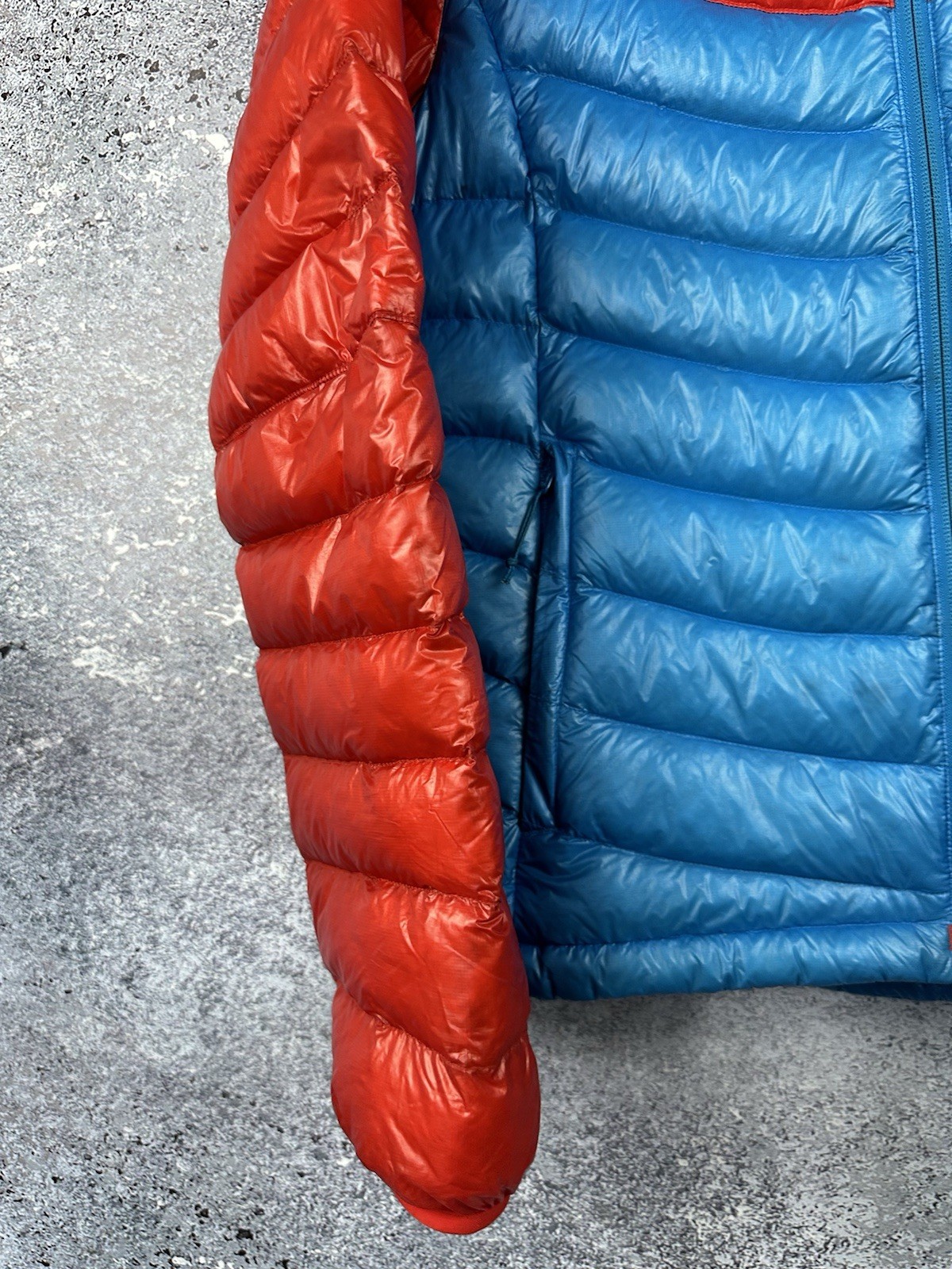 Salomon Super Halo Felpa con Cappuccio Piumino Donna Tampone Rosso Blu TG M