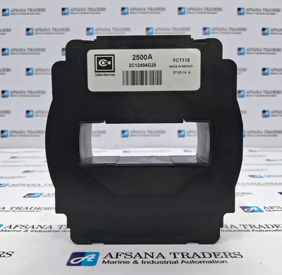 CUTLER HAMMER 2500 AMP CURRENT TRANSFORMER 2C12494G25