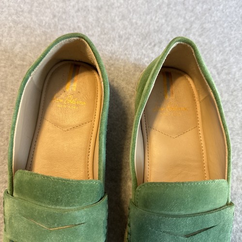 Sam Edelman Women's Size 7M Green Suede Kai Espadrille Flat Loafer Shoes - Picture 5 of 8