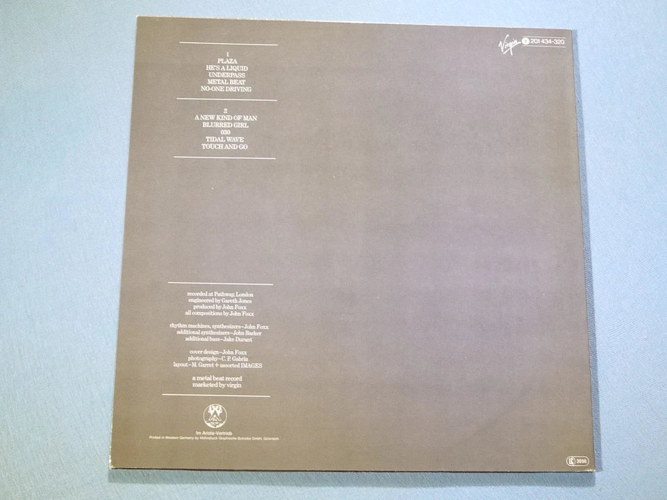 John Foxx – Metamatic (Unplayed) - Bild 2 von 4