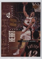 1998 Upper Deck Heart & Soul Bronze 87/100 Rasheed Wallace Isaiah Rider #129 7y2