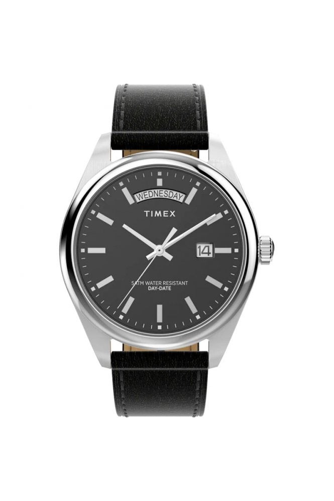 Timex Legacy 41mm Leather Strap Watch TW2W57400