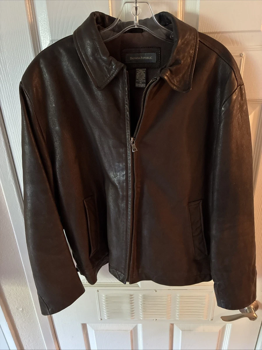 Banana Republic Leather Outer Shell Coats, Jackets & Waistcoats