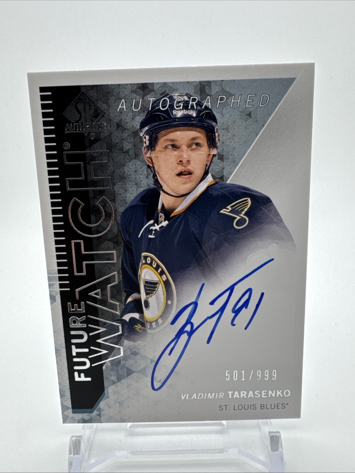 2013-14 SP AUTHENTIC FUTURE WATCH AUTO #276 VLADIMIR TARASENKO/999 RC Rookie