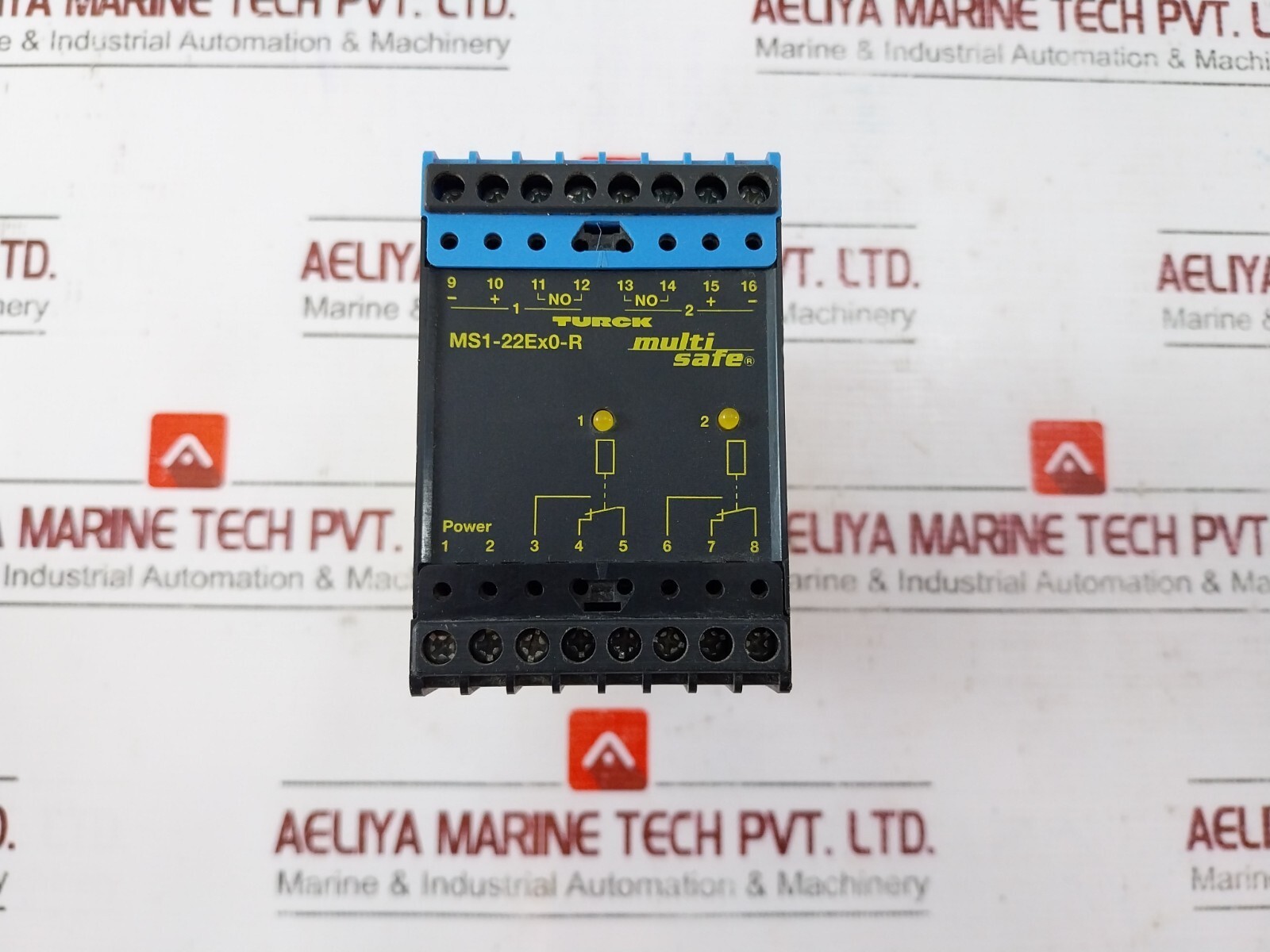 TURCK MS1-22EX0-R Isolating Switching Amplifier 2-Channel 20-125 VDC