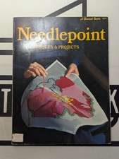 Needlepoint by Sunset 1972 Paperback Techniques  Projects Vintage Crafts Art