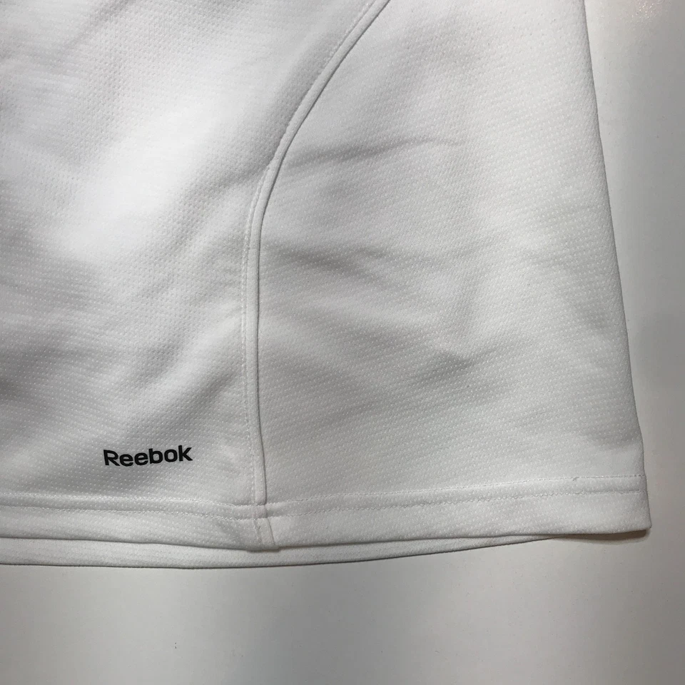 Falda Tenis Reebok Mujer Pequeña Play Seca Malla Blanca Integrada Rendimiento Corto Foto 4 de 4