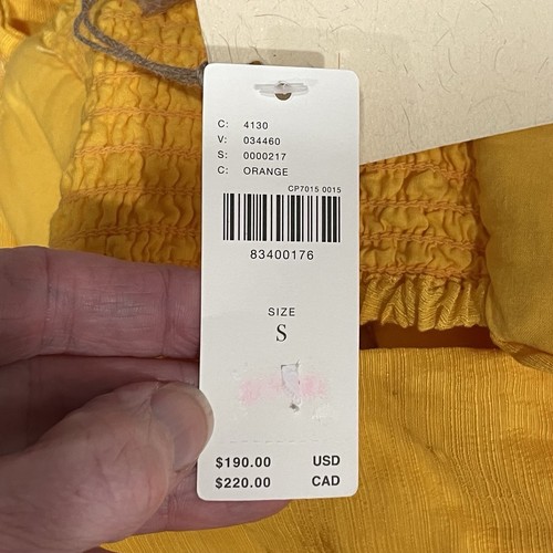 Anthropologie Let Me Be Cutout Tiered Maxi Statement Dress Size S Boho Tropical - Picture 9 of 12
