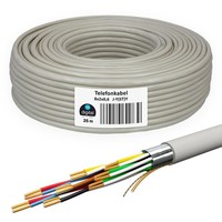 Telefonkabel 25M 8 X 2 X 0,6 Jysty Verlegekabel Telefonleitung 16 Adern Kabel