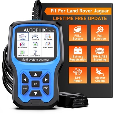 For Land Rover Jaguar Full System OBD2 Diagnostic Scanner Lifetime Free Upadate