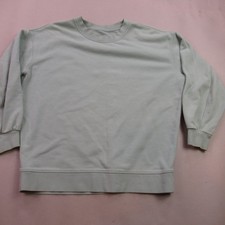 Lululemon Women's L Green Crew Neck Long Sleeve Pullover Sweatshirt