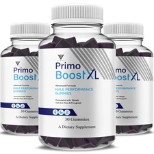 (3 Pack) Primo Boost XL Gummies, PrimoBoostXL Maximum Performance (90 Gummeis)