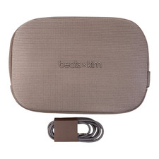 Beats Studio Pro x Kim Kardashian Dune Case with Audio Cable OEM Replacement Par