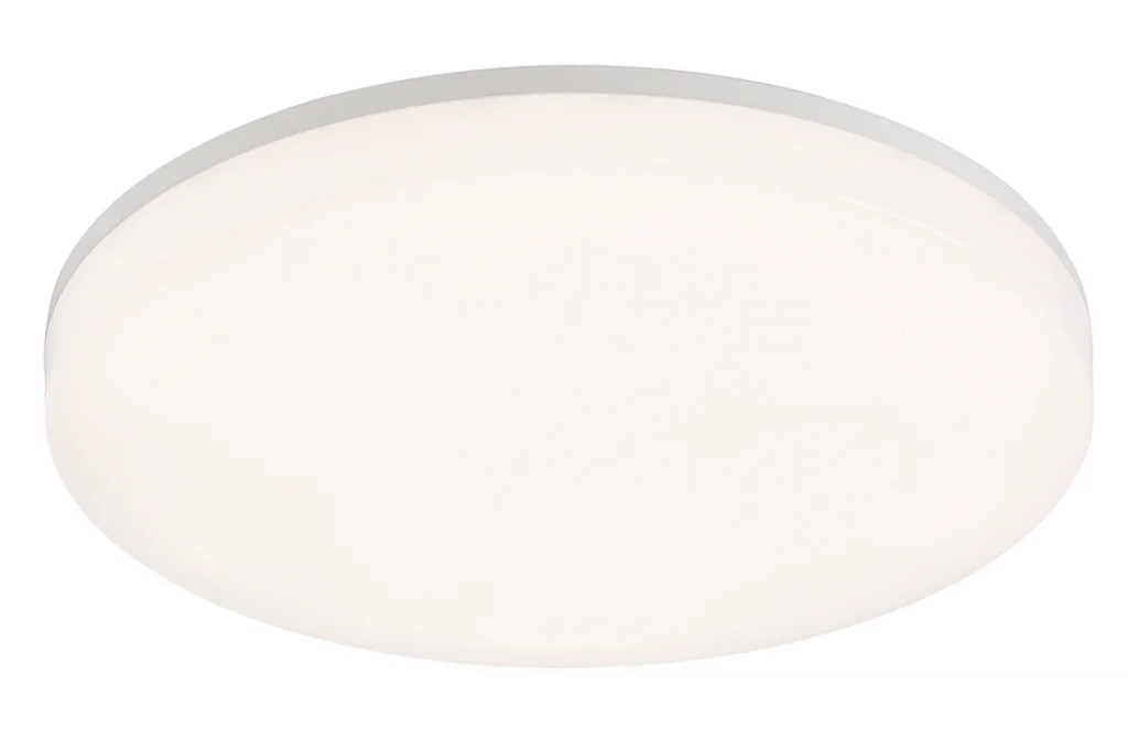 Ceiling Light White Puck LED IP44 2700K 4000K 6500K Non Dimmable 330mm Saxby