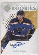 2018 Ultimate Collection Rookies 81/299 Tier 1 Autographs Jordan Kyrou Auto gz3