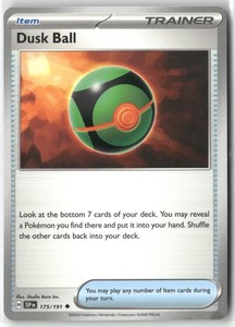 Dusk Ball 175/191 Surging Sparks Uncommon Trainer