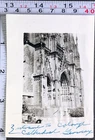 WW2 Era Military BW Photo Snapshot Cologne Cathedral Germany Architecture