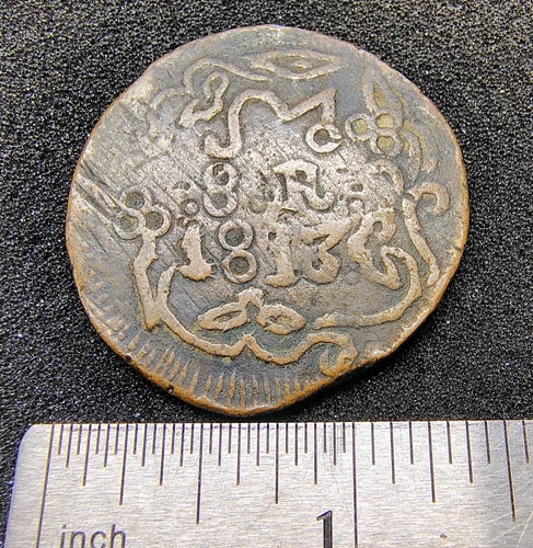 1813 Mexico 8 Reales — photo from the most recent tracked eBay sale