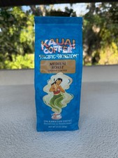 KAUAI COFFEE Medium Roast 10 oz Ground 100 Hawaiian Coffee