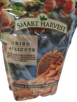 Smart Harvest Dried Apricots, 1lb, BB 1/27, Lot of 4