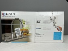 Moen 87044SRS Whitmore One-handle High Arc Kitchen Faucet, Spot Resist Stainles