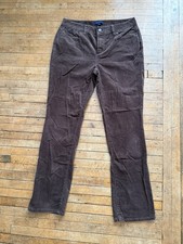 Vintage Talbots Brown Corduroy Pants Womens Size 8 Petite