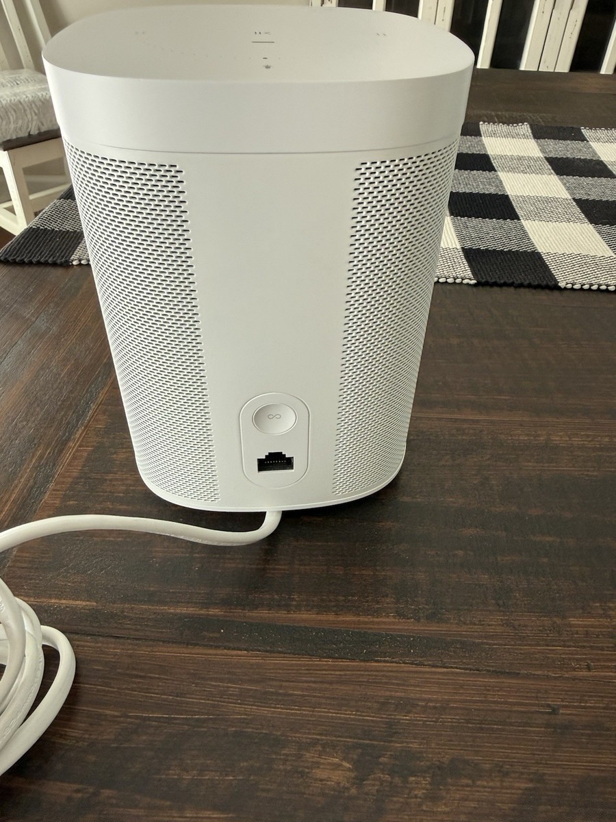 Sonos One A100 S13 White Gen 1 Speaker W/ Power Cord Tested And