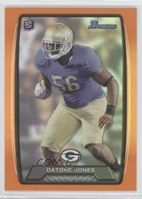 2013 Bowman Orange Rainbow Foil 217/299 Datone Jones #115 9sf