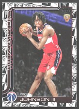 2025-26 Topps #206 Tre Johnson III stagione punta fuori