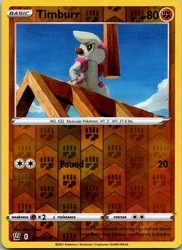 Timburr 073/163 Battle Styles Reverse Holo Common