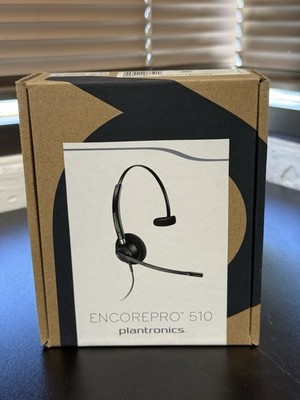 Plantronics EncorePro HW510 Monaural Noise-Canceling Headset - NEW OPENBOX