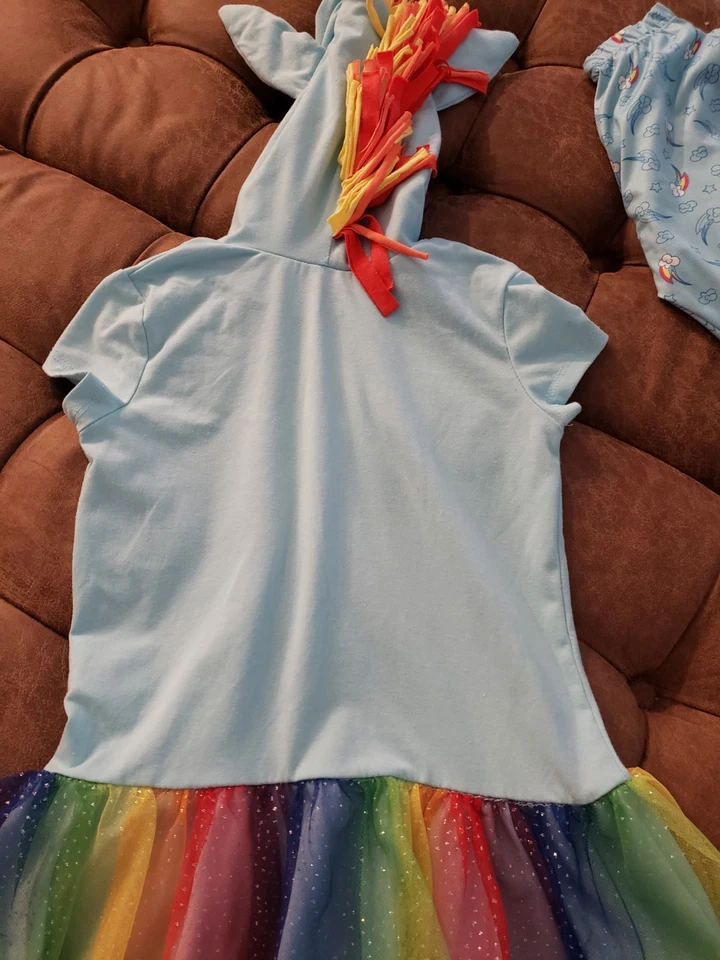 Conjunto Rainbowdash para niñas talla 6/6x Foto 4 de 4