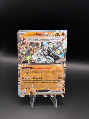 Pokemon TCG - Cornerstone Mask Ogerpon ex 112/167 Twilight Masquerade, EN, NM+